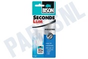Bison 1490132  Lijm BISON secondelijm +25% extra geschikt voor o.a. industrie flacon