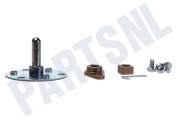 Ariston 113038, C00113038 Wasdroger Reparatieset geleider trommel geschikt voor o.a. ISL60V, AS60V, ALE60