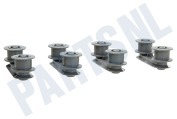 Tricity bendix 50299970009 Vaatwasser Wiel Korfgeleider geschikt voor o.a. F88420, GA553, F6551