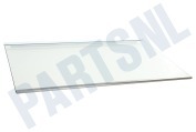 Solitaire 447339, 00447339 Vriezer Glasplaat Met strip 470x302mm geschikt voor o.a. KF24LA50, KFL24A50, KI18RA20