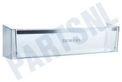 Siemens 11025150 705188, 00705188 Koelkast Flessenrek Transparant geschikt voor o.a. KI18LV51, KI20LV52, KT16LPW