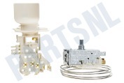 Miostar (migros) Vriezer Thermostaat Ranco K59S1890500 + lamphouder vervangt A13 0584 geschikt voor o.a. KRB1300, ARC54232