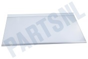 Etna 433234 Vriezer Glasplaat Compleet met strippen geschikt voor o.a. PKV5180RVS, KVV754ZWA, PKV155BEI
