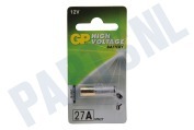 GP GP27ASTD783C1  A27 High voltage 27A - 1 rondcel geschikt voor o.a. 27A Alkaline