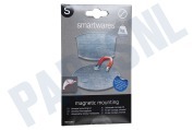 Smartwares 1002980  RMAG4 Rookmelder magnetische montagekit 7 cm geschikt voor o.a. Geschikt voor bijna alle standaard rookmelders