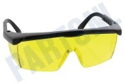 Universeel 004928  Bril Veiligheidsbril geschikt voor o.a. Profi geel