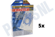 Kleenair 461407  Stofzuigerzak Micro Fleece 4 stuks geschikt voor o.a. VS 52-58-Optima-