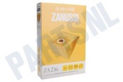 Weltstar 9009235574  Stofzuigerzak ZA236, 4 stuks, papier geschikt voor o.a. ZAN3300, ZAN3319, ZAN3342