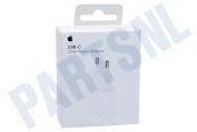 Apple AP-MHJE3  MHJE3ZM/A Apple USB-C-lichtnetadapter van 20 W geschikt voor o.a. iPhone, iPad (2018/19) iPad Air, iPad mini