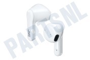 JVC HAA3TWU Oortje HA-A3T-WU Earbuds True Wireless White geschikt voor o.a. Regenbestendig IPX4