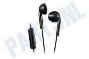 JVC HAF17MBU Oortje HA-F17M-BU Earbuds Smartphone Black geschikt voor o.a. Zweetbestendig IPX2, iPhone compatibel