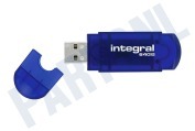 Integral INFD64GBEVOBL  Memory stick Integral 64GB Evo Blue geschikt voor o.a. 64GB