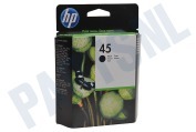 Apple HP-51645A HP 45  Inktcartridge No. 45 Black geschikt voor o.a. Deskjet 800 series