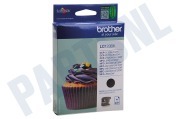 Brother BROI123BK  Inktcartridge LC 123 Black geschikt voor o.a. DCPJ132W, DCPJ152W, MFCJ245