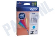 Brother BROI223C LC-223C Brother printer Inktcartridge LC-223 Cyan geschikt voor o.a. DCP-J4120DW, MFC-J4420DW, MFC-J4620DW