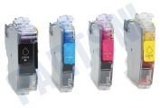 Brother LC3213VP LC-3213 Valuepack  Inktcartridge LC-3213 Multipack BK/C/M/Y geschikt voor o.a. DCP-J772DW, DCP-J774DW, MFC-J890DW, MFC-J895DW
