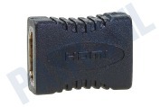 Universeel  Verloopstekker, HDMI Female - HDMI Female geschikt voor o.a. Verloopstekker