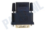 Universeel  Verloopstekker, HDMI A Female - DVI Male geschikt voor o.a. Verloopstekker