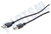 USB Aansluitkabel 2.0 A Male - USB 2.0 B Male, 5.0 Meter