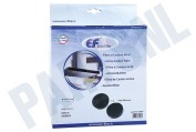 Eurofilter 00748732 Afzuigkap Filter Koolstoffilter geschikt voor o.a. DWK068G61, LB59584, DHL885C