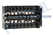 Grundig 263900018 Oven-Magnetron Schakelaar Keuzeschakelaar 16 contacten geschikt voor o.a. CIM303000, BEO1410