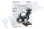 NewSPeak 4313042732003  RQ11 Shaver-Parts RQ11 geschikt voor o.a. Houder inclusief scheerkop