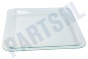 Pelg 28146  Bakplaat Schaal glas 418x400mm geschikt voor o.a. MAG495, T2144
