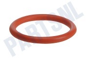 Saeco 996530059406 NM01.044 Koffiezetapparaat O-ring Siliconen, rood 40mm van zetgroep geschikt voor o.a. SUP018, SUP031