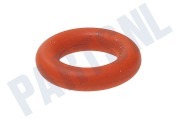 Gaggia 996530013564  O-ring Siliconen, rood -7mm- geschikt voor o.a. SUP032