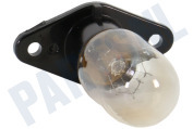 Kingswood 481913428051 Oven-Magnetron Lampje 25W -met bev. plaat- geschikt voor o.a. magnetron