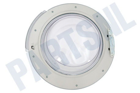Constructa Wasmachine 704287, 00704287 Vuldeur Complete deur, Wit/Zilver