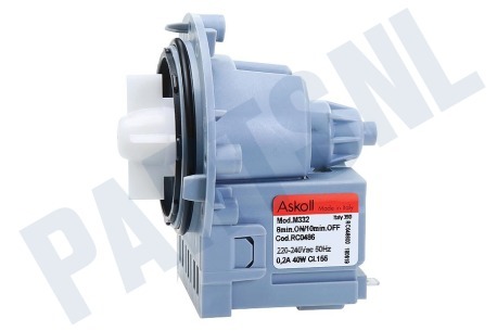 Whirlpool 480181701068 Afvoerpomp Askoll 50Hz 0,2A 34W