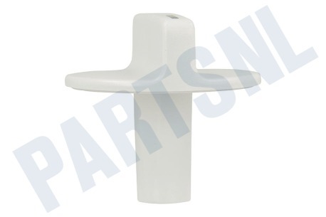 Zanker Wasmachine Knop wit -met korte as- (W)