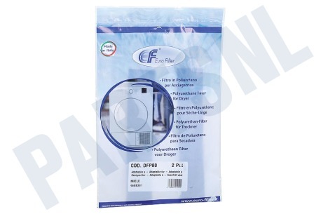 Eurofilter Wasdroger Filter Vulring