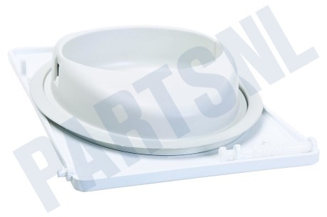 Miele Wasdroger Klep Deksel van Pluizenfilter, wit