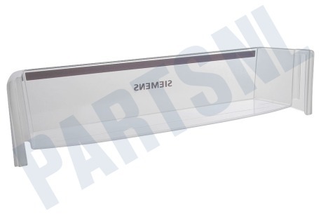 Siemens Koelkast 665457, 00665457 Flessenrek Transparant 493x120x100mm