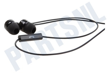 T-mobile Stereo headset In-ear met opname knop, Zwart