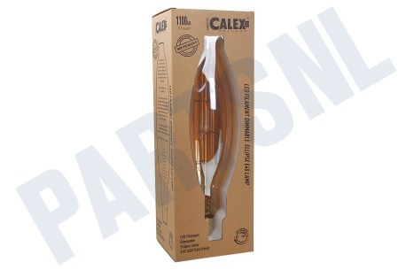 Calex 425662 Calex LED volglas LangFilament Giant Elips Goud 11W 3.5K