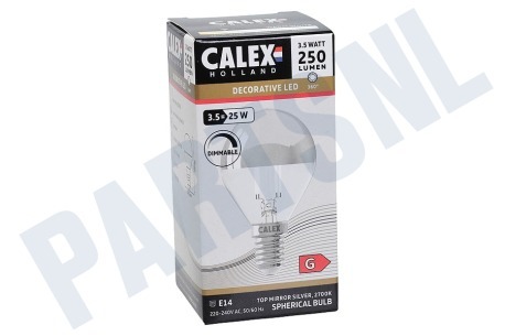 Calex 1101001000 LED Filament Kopspiegel 3,5W E14 P45 Dimbaar