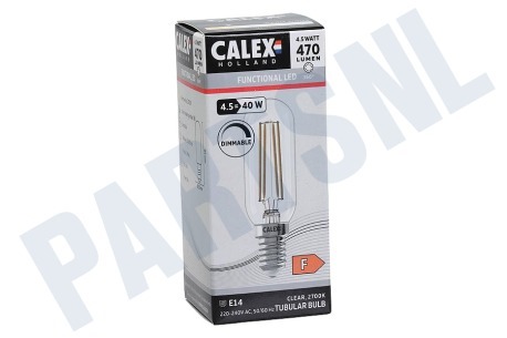 Calex 1101003700 LED Volglas Filament Buismodel lamp 4,5W 470lm