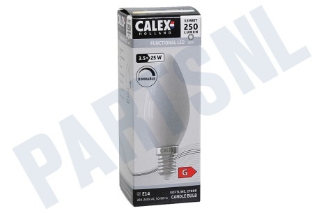 Calex 1101005400 LED Volglas Filament Softline Kaarslamp 3,5W E14