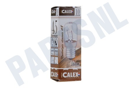 Calex 411002 Calex Buislamp 240V 10W 45lm E14 helder 18x52mm