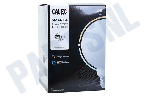Calex Smart LED Filament Softline Globelamp E27 Dimbaar 7,5W