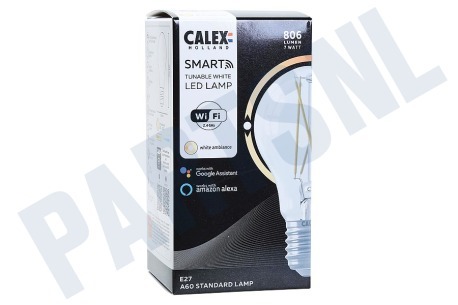 Calex Smart LED Filament Clear Standaardlamp E27 Dimbaar