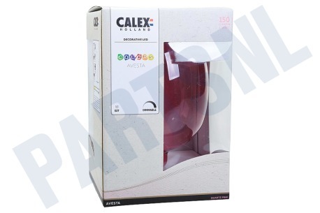 Calex Colors Avesta Quartz Pink LED lamp 4W Dimbaar