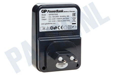 GP PB570GS Recyko oplaadbaar
