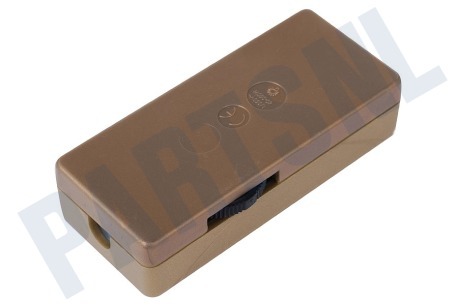 Elektra Snoerdimmer Goud min 20w max 100w