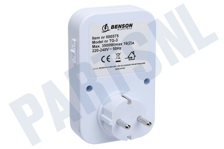 Benson Schakelklok Automatische tijdschakelaar