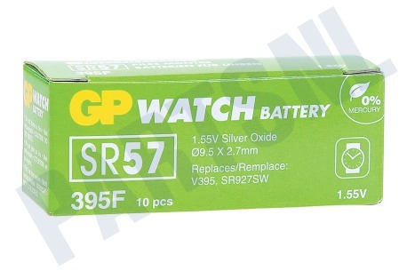 GP 395 Batterij knoopc. zilveroxide 1,55V