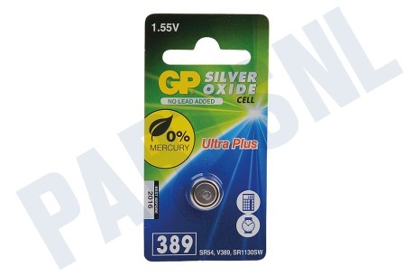 GP 389 Batterij knoopc. zilveroxide 1,55V